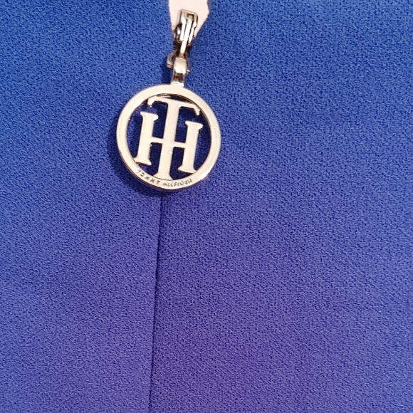 Tommy Hilfiger scuba crepe wide leg jumpsuit size 16 NWT - Picture 7 of 10